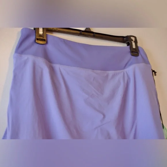 Mono B Micro - Perforated Ruffled Back Skort. - Picture 5 of 9